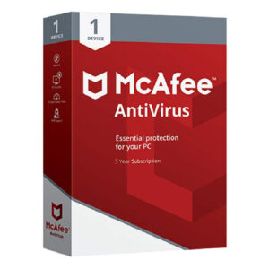 Mcafee Antivirus 1 PC 3 Year Latest Version ( Instant Email Delivery of Key ) No CD Only Key