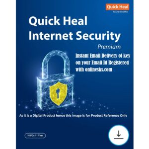 Quick Heal Internet Security Premium 10 PC 1 Year Latest Version ( Instant Email Delivery of Key ) No CD Only Key