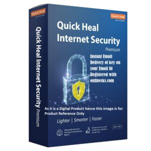 Quick Heal Internet Security Premium 2 PC 1 Year Latest Version ( Instant Email Delivery of Key ) No CD Only Key