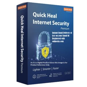 Quick Heal Internet Security Premium 2 PC 3 Year Latest Version ( Instant Email Delivery of Key ) No CD Only Key