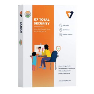 K7 Total Security 1 PC 3 Year Latest Version ( Instant Email Delivery of Key ) No CD Only Key