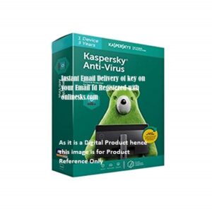 Kaspersky Antivirus 1 PC 3 Year Latest Version ( Instant Email Delivery of Key ) No CD Only Key