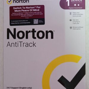 Norton Anti Track 1 Device 1 Year ( Instant Email Delivery of Key ) No CD Only Key