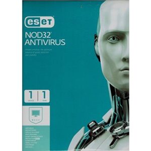 ESET Nod32 Antivirus 1 User 1 Year Instant Email Delivery of Key No CD Only Key